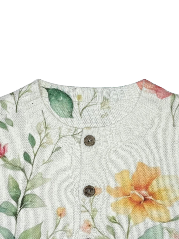 Getty-Floral Print Cardigan