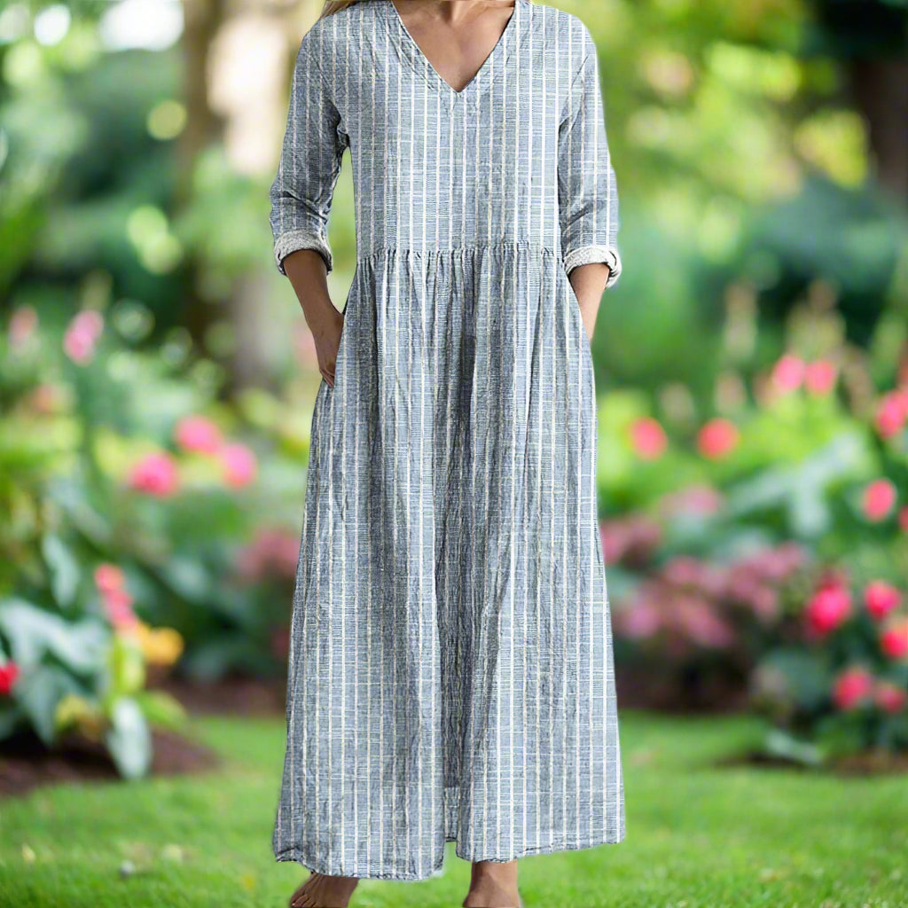 Galia - Casual Striped Dress