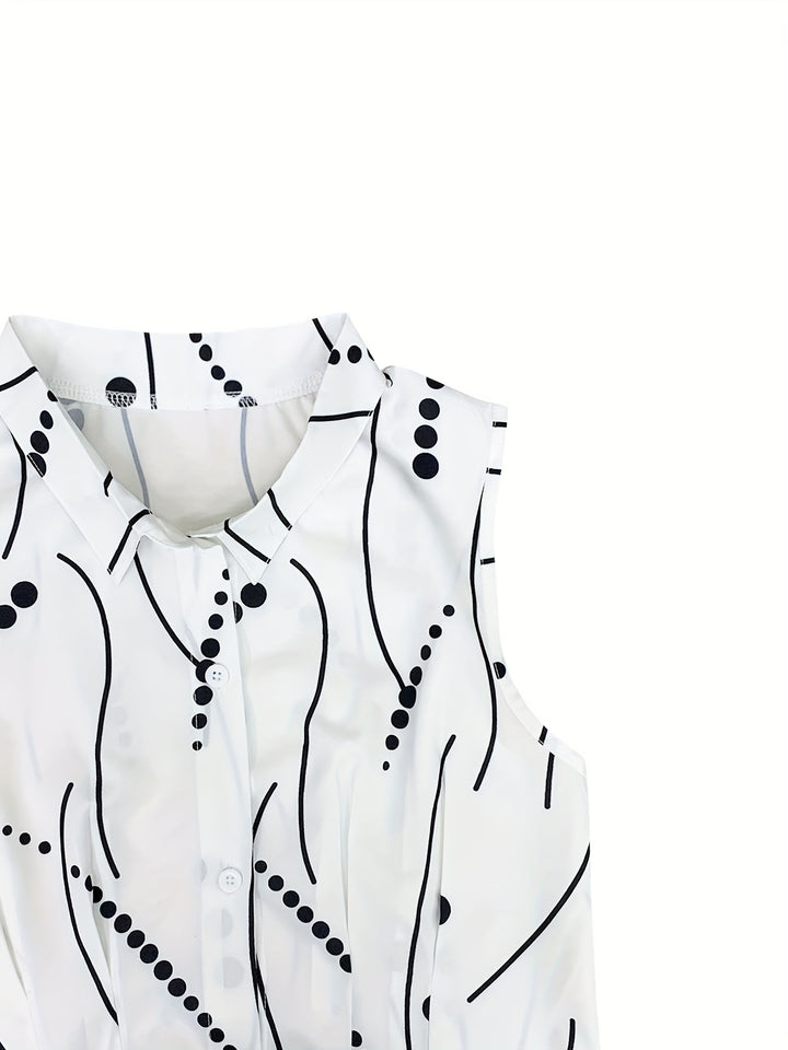 Lisa-Elegant Sleeveless Ruched Dress