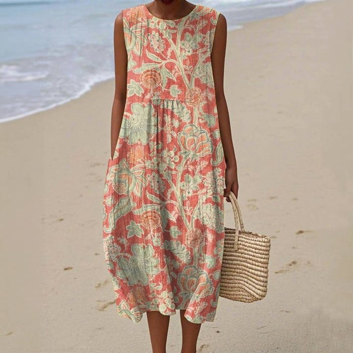Vienna-Vintage Floral Dress