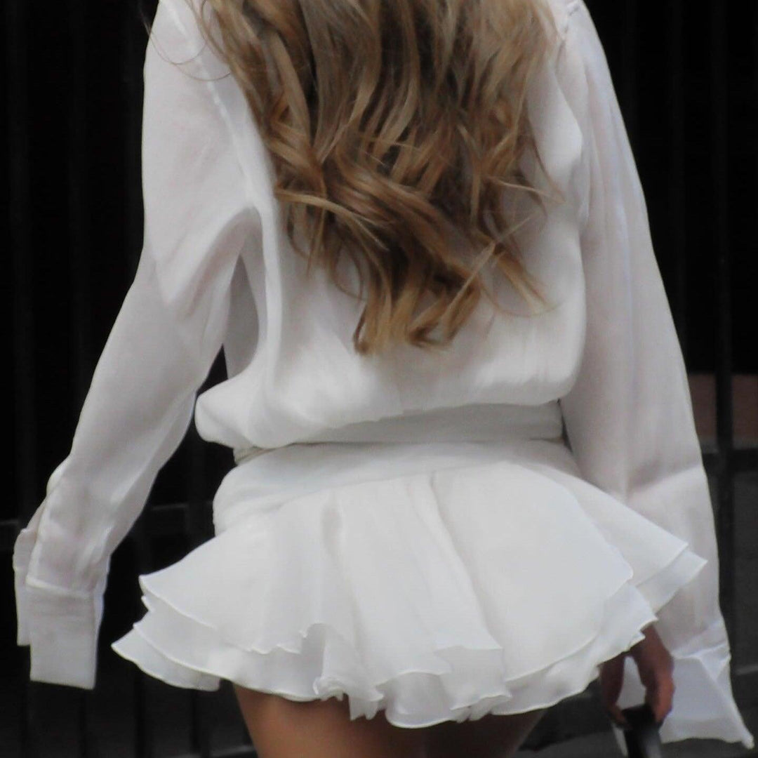 Brynlee | Pleated Mini Dress