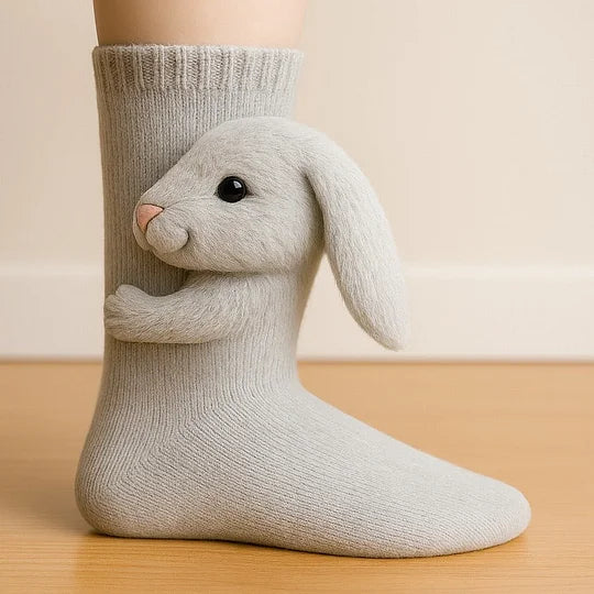 Adorable Animal Hug Socks