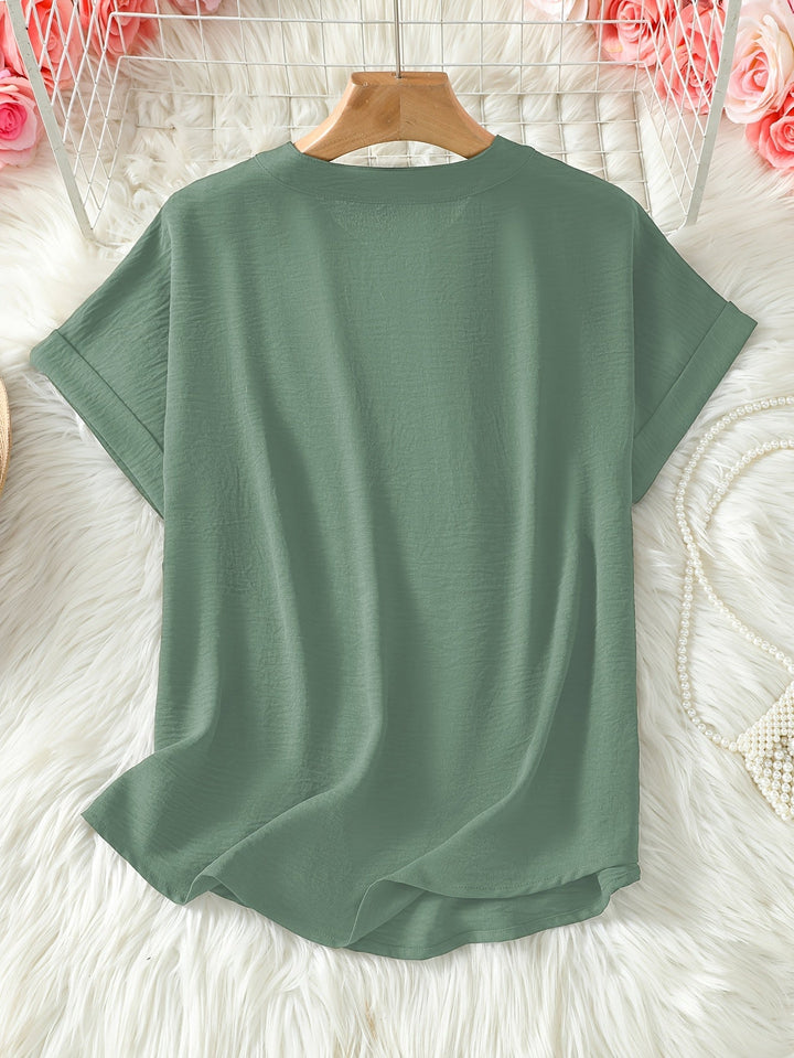 RILEY | RELAXED V-NECK EVERYDAY TEE