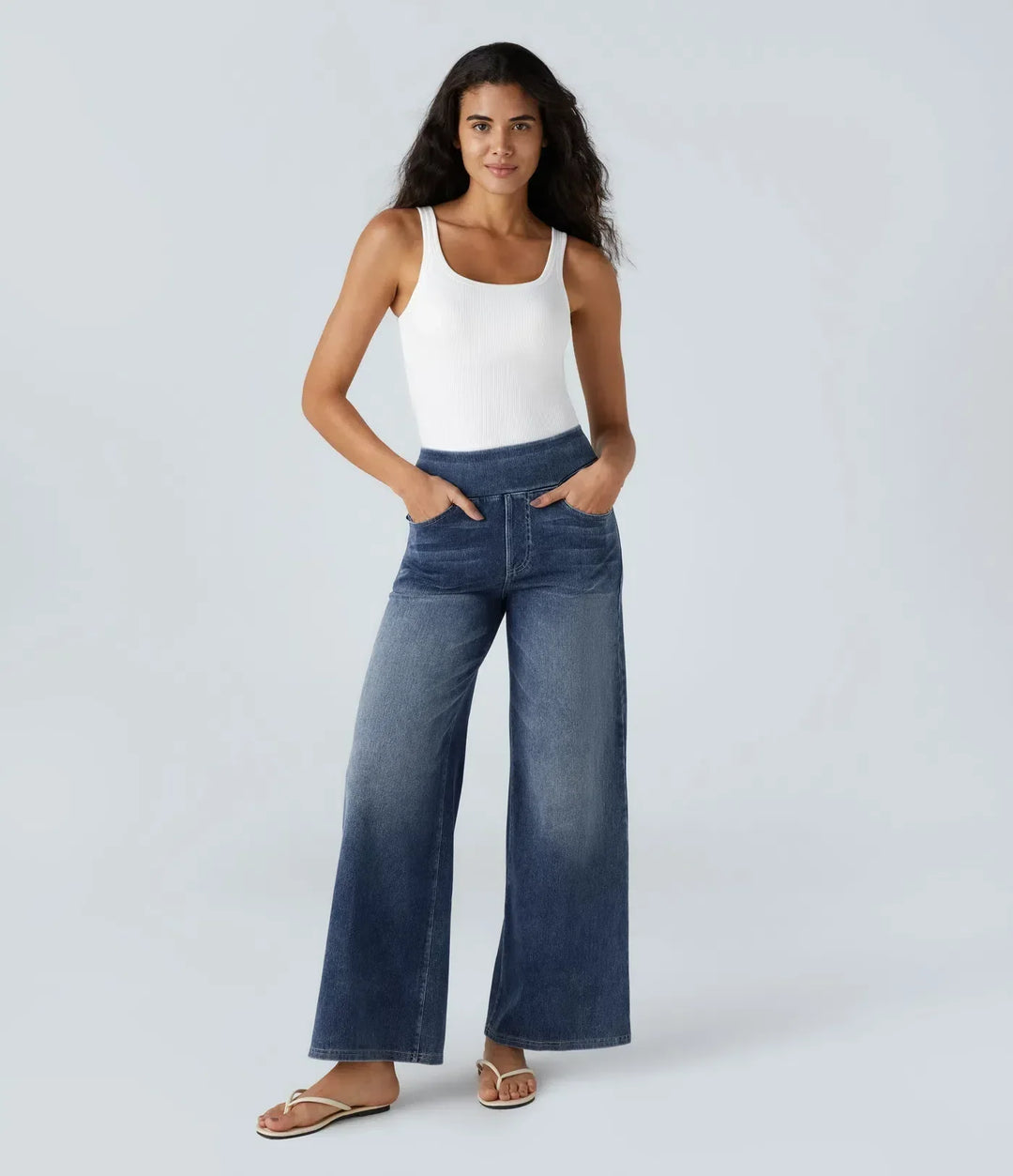 Eva | Comfortable & Stretchy High-Waisted Pants