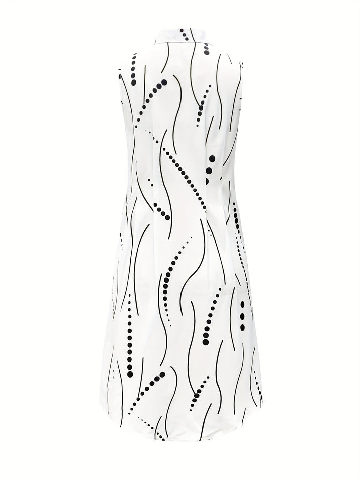 Lisa-Elegant Sleeveless Ruched Dress