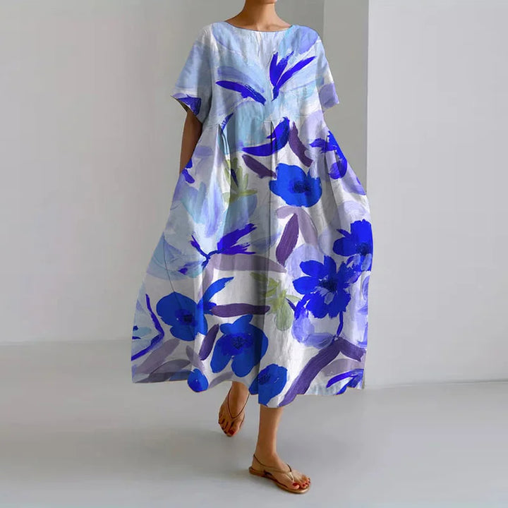 Serene-Fit Floral Dress
