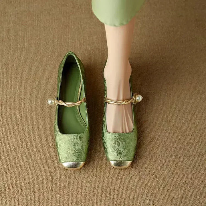 Mestelle | Leather Mary Janes