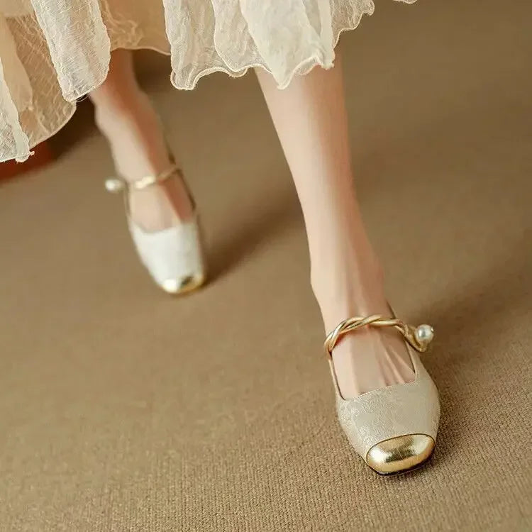 Mestelle | Leather Mary Janes