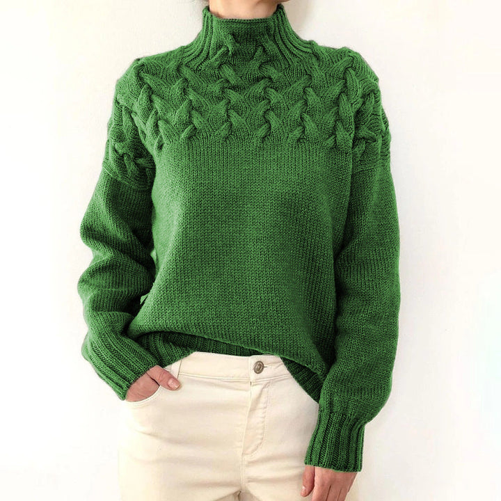 Elena – Warm Knitted Turtleneck