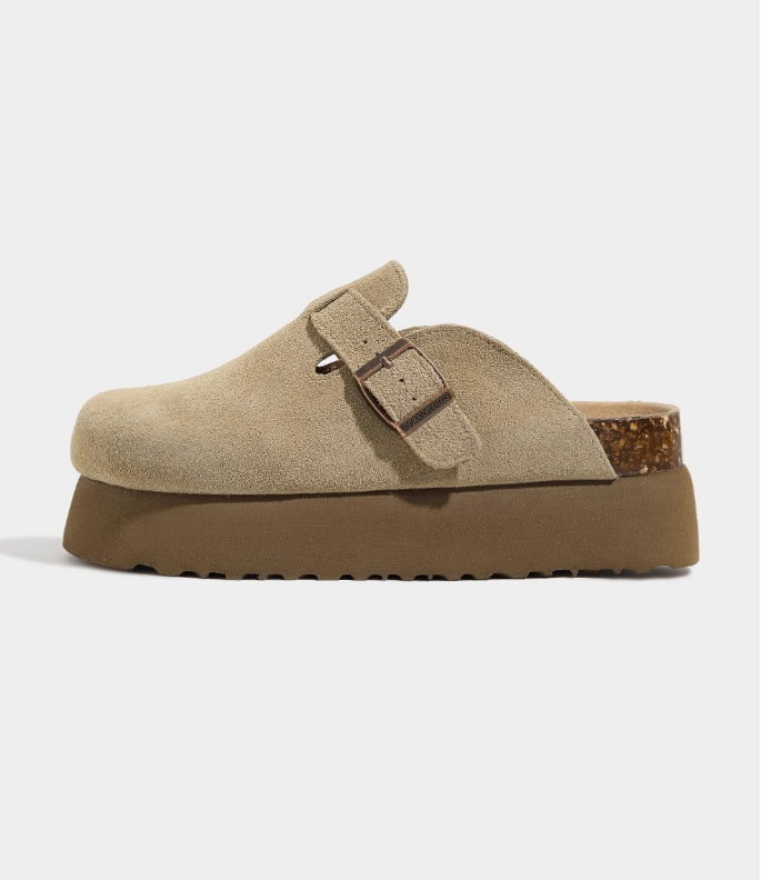 Alyssa™ - Fashionable Platform Mules