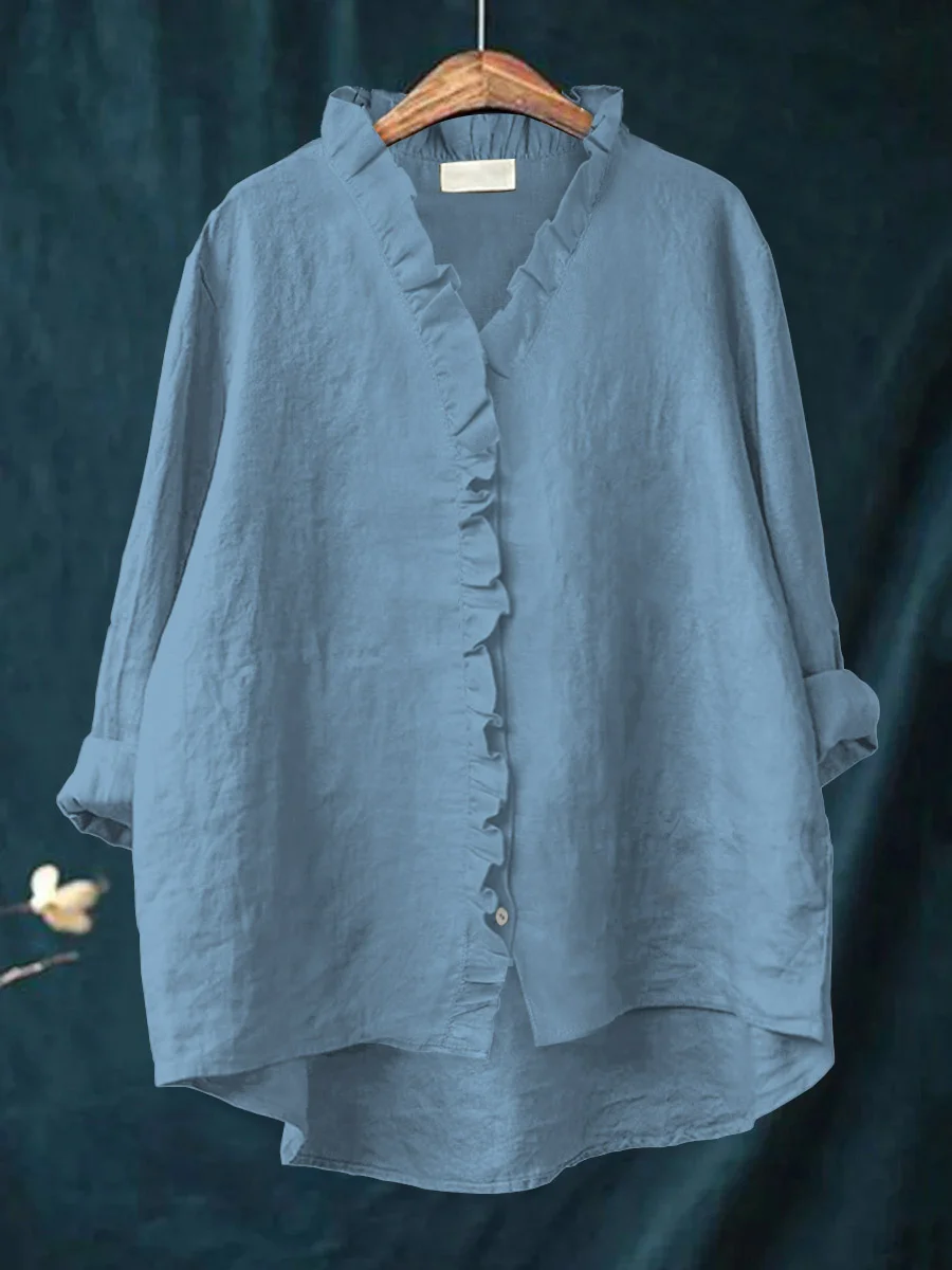 Sofia™ RUFFLED SHIRT