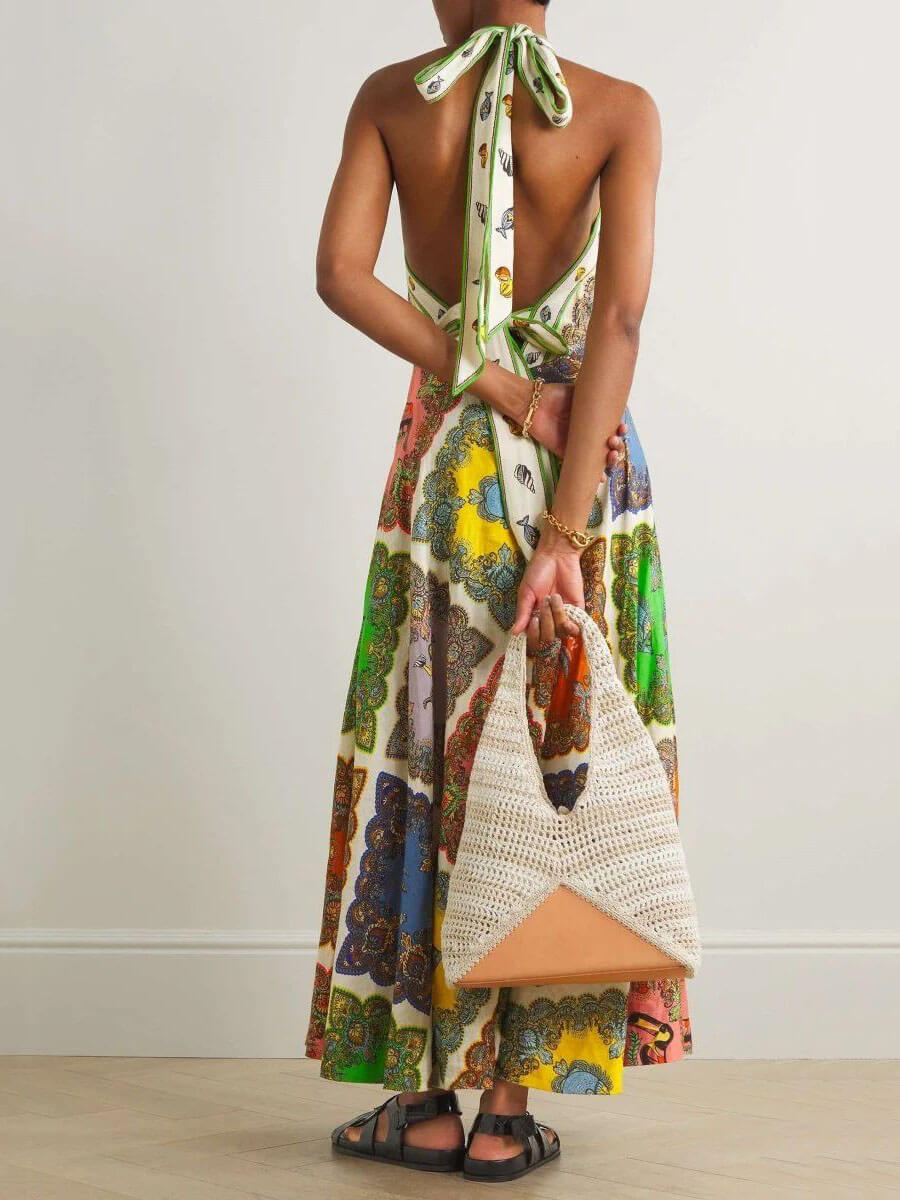 Portafino-Floral Maxi Dress