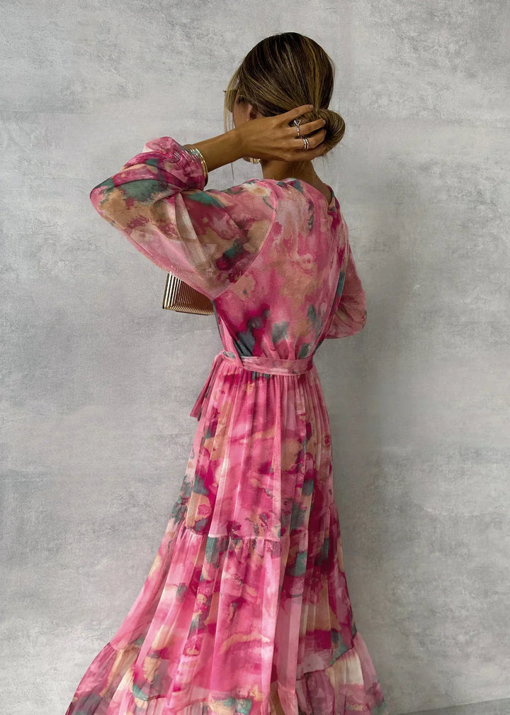 The Tia™ | Women's Long Sleeve Summer Dress