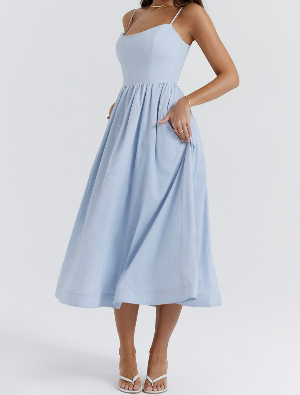 Novah – Sleeveless A-Line Dress