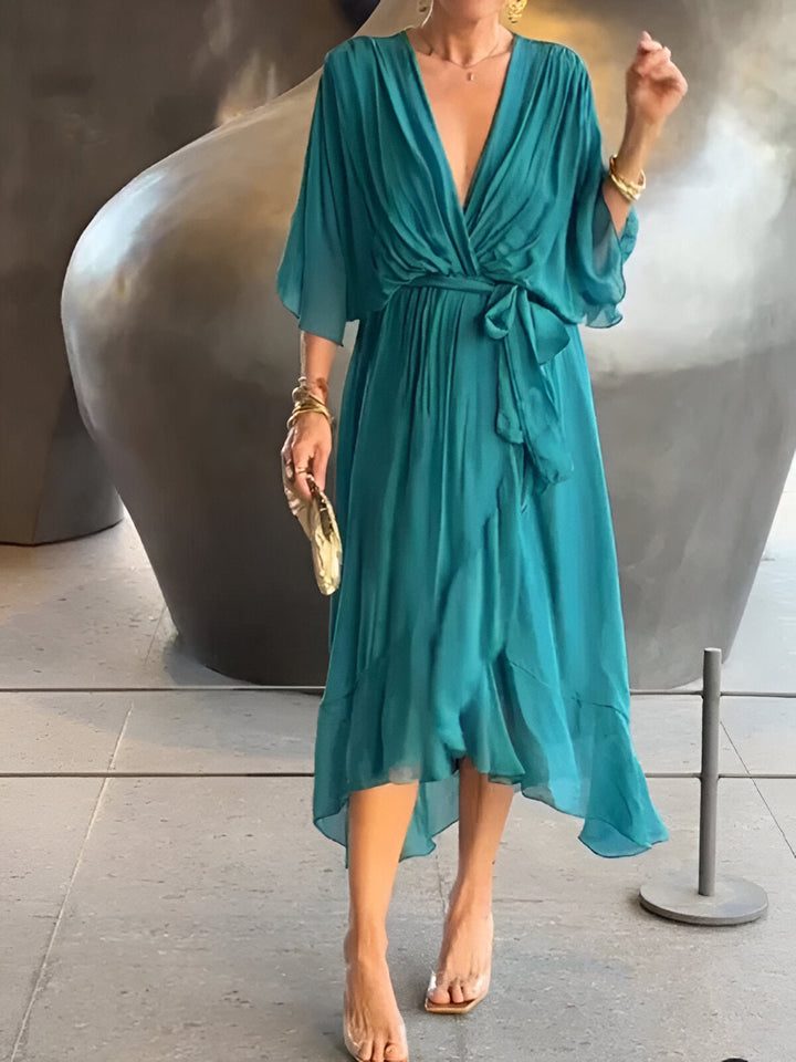 Monica™ | V-neck dress