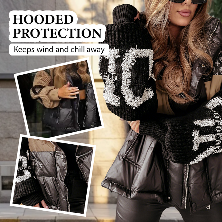 Wendy-Quilted Jacket With Hood